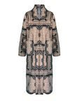 MASON'S DAUGHTER | Coco Robe Coat, Cream Bandana Print