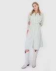 MASON'S DAUGHTER | Miller Dress, Seafoam and Ivory Striped