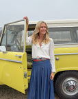 MASON'S DAUGHTER | Emma Skirt, Stone Wash Chambray