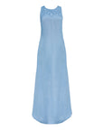 MASON'S DAUGHTER Eloise Dress, Blue Linen