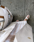 MASON'S DAUGHTER | Stella Knit Skirt, Blush Gingham