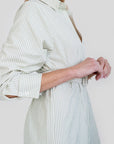 MASON'S DAUGHTER | Miller Dress, Seafoam and Ivory Striped