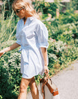MASON'S DAUGHTER | Anna Dress, Blue and White Striped