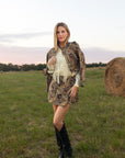 Loretta Western Fringe Top, Ivory