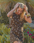 MASON by MASON'S DAUGHTER | Lacey Skirt, Cocoa Polka Dot