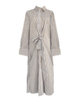 MASON'S DAUGHTER | Sutton Shirtdress, Camel and White Striped