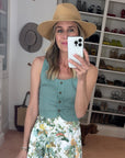 MASON'S DAUGHTER | Andrea Top, Sage Green
