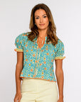 ELIZABETH JAMES THE LABEL | Kiki Top in Garden Trellis
