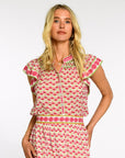 ELIZABETH JAMES THE LABEL | Kate Top in Fan Flower