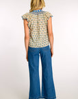 ELIZABETH JAMES THE LABEL | Kate Top in Tulip Ivory