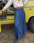 MASON'S DAUGHTER | Emma Skirt, Stone Wash Chambray