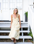 MASON'S DAUGHTER | Molly Dress, Mustard Stripe