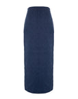 MASON'S DAUGHTER Stella Knit Skirt, Navy