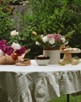 GALLEY & FEN Frances Ruffled Tablecloth