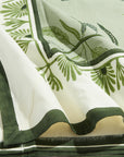 MAISON VENU | Tuileries Tablecloth Blockprinted Trim