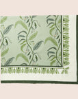 MAISON VENU | Tuileries Tablecloth Blockprinted Trim