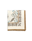 MAISON VENU | Tuileries Tablecloth Blockprinted Trim