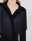 MASON by MASON'S DAUGHTER Western Fringe Midi Dress