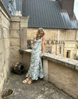 MASON'S DAUGHTER | Maxi Dress, Spring Chinoiserie