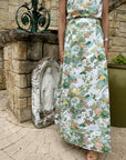 MASON'S DAUGHTER | Maxi Skirt, Spring Chinoiserie