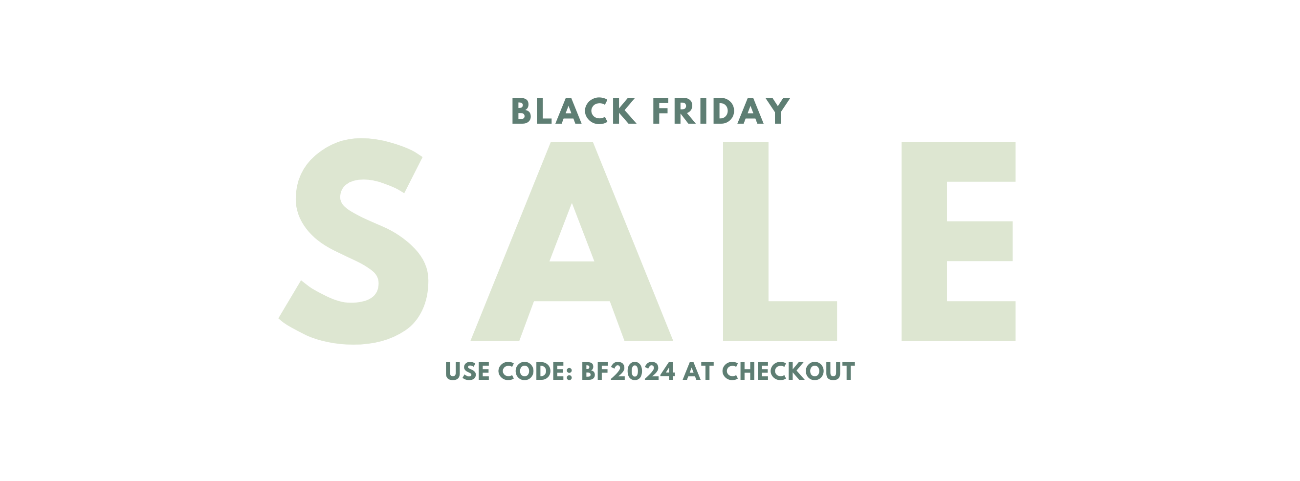 Black Friday SALE