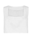 POSSE Alice Crop Top, Ivory