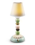 Palm Firefly Table Lamp, Green and Blue