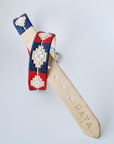 PATA LIFESTYLE Blue, white and Red Polo Belt