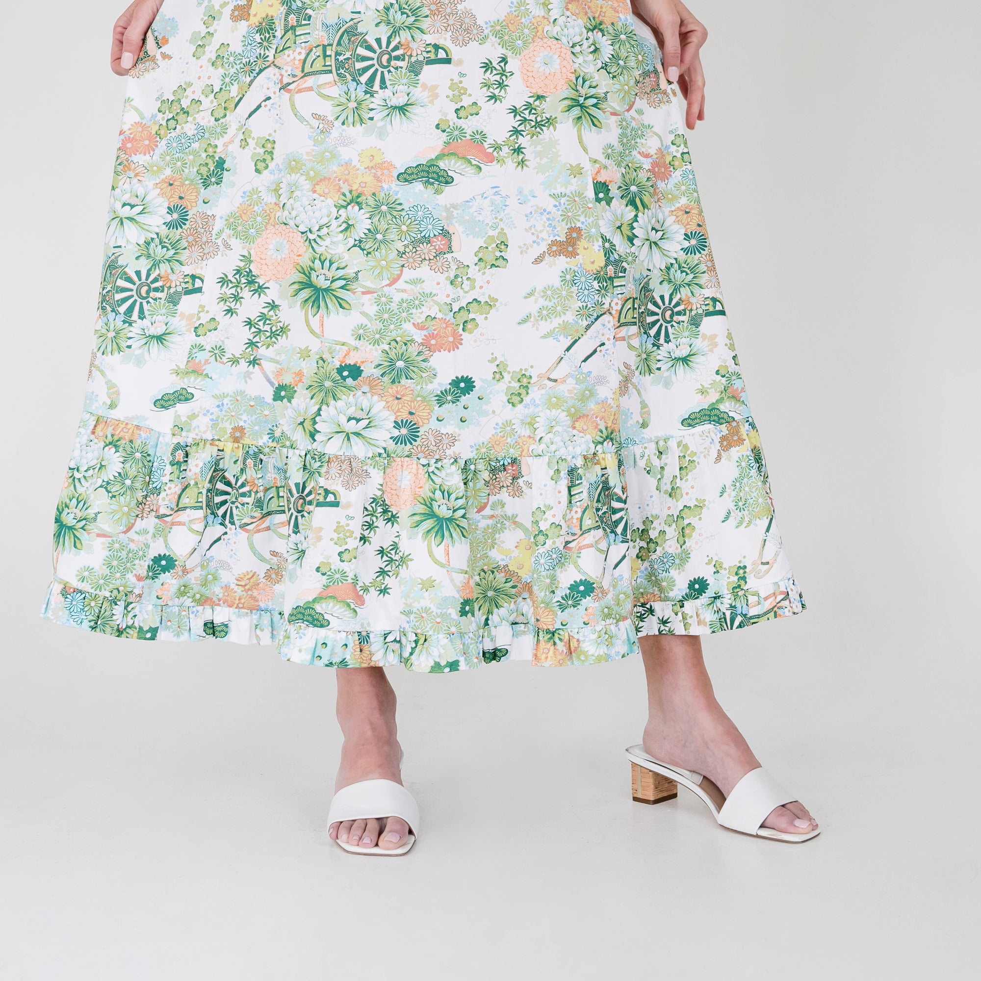 MASON&#39;S DAUGHTER | Maxi Dress, Spring Chinoiserie