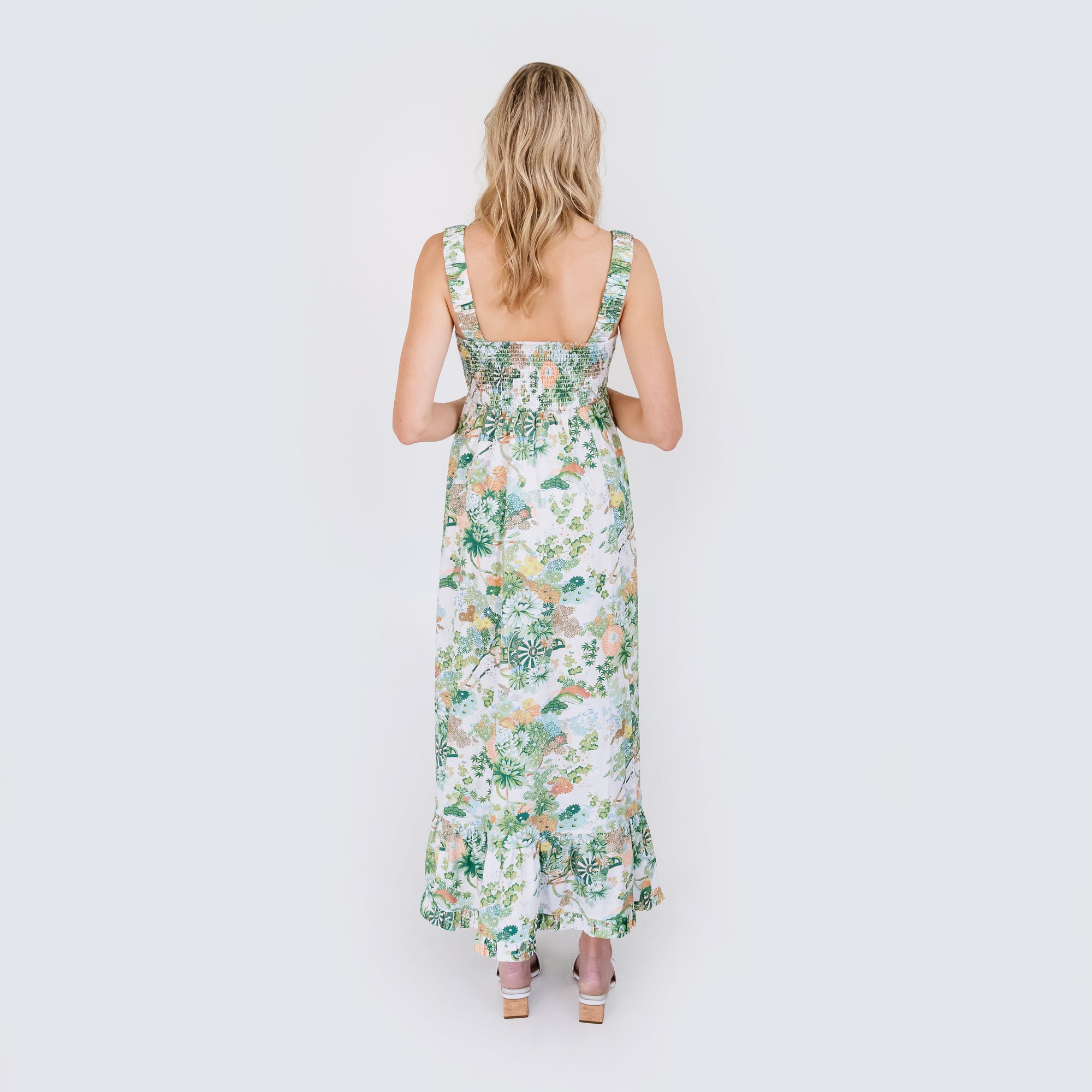 MASON&#39;S DAUGHTER | Maxi Dress, Spring Chinoiserie
