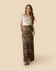 MASON by MASON'S DAUGHTER Leighton Skirt, Brown Jacquard