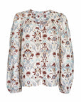 MASON'S DAUGHTER V-Neck Top, Mignonette Floral