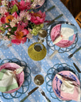 Ditsy Floral Tablecloth, Blue