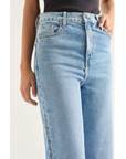 OUTLAND DENIM Ellie High Rise Wide Leg Jean, Era Blue