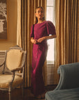 MASON by MASON'S DAUGHTER Leighton Skirt, Magenta Silk Wool
