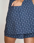 BYRDIE GOLF Hamptons Hi-Low Skort