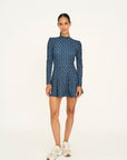 BYRDIE GOLF Long Sleeve Montauk Mini Dress