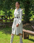 MASON'S DAUGHTER | Miller Dress, Seafoam and Ivory Striped