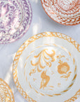 POMELO CASA Dinner plate with hand painted designs