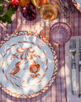 POMELO CASA Dinner plate with hand painted designs