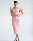 DAMARIS BAILEY Rosa Dress in Coral