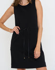 FOREIGN FARE Soft Landings Dress - Black