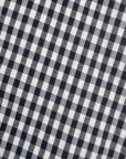 MASON'S DAUGHTER | Margot Short, Black & Ivory Gingham