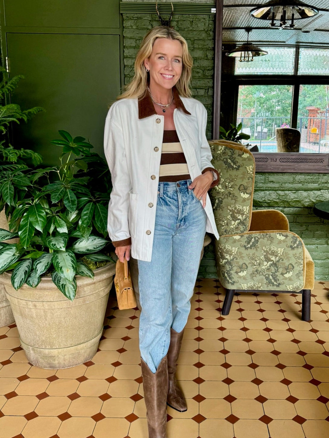 MASON&#39;S DAUGHTER | the Barn Jacket, White