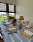 Ditsy Floral Tablecloth, Blue