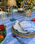 Ditsy Floral Tablecloth, Blue