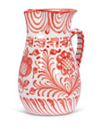 POMELO CASA Large pitcher with hand painted designs