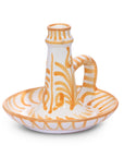 POMELO CASA Candlestick with hand painted designs