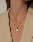 THATCH Isabel Mother of Pearl Heart Necklace