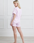 KIP Premium Cotton Short Set in Lavender